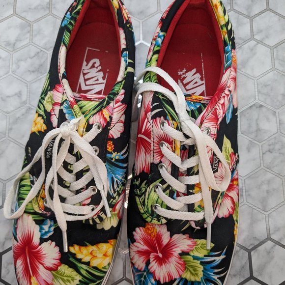 Vans Hawaiian Canvas Sneakers - Picture 6 of 9